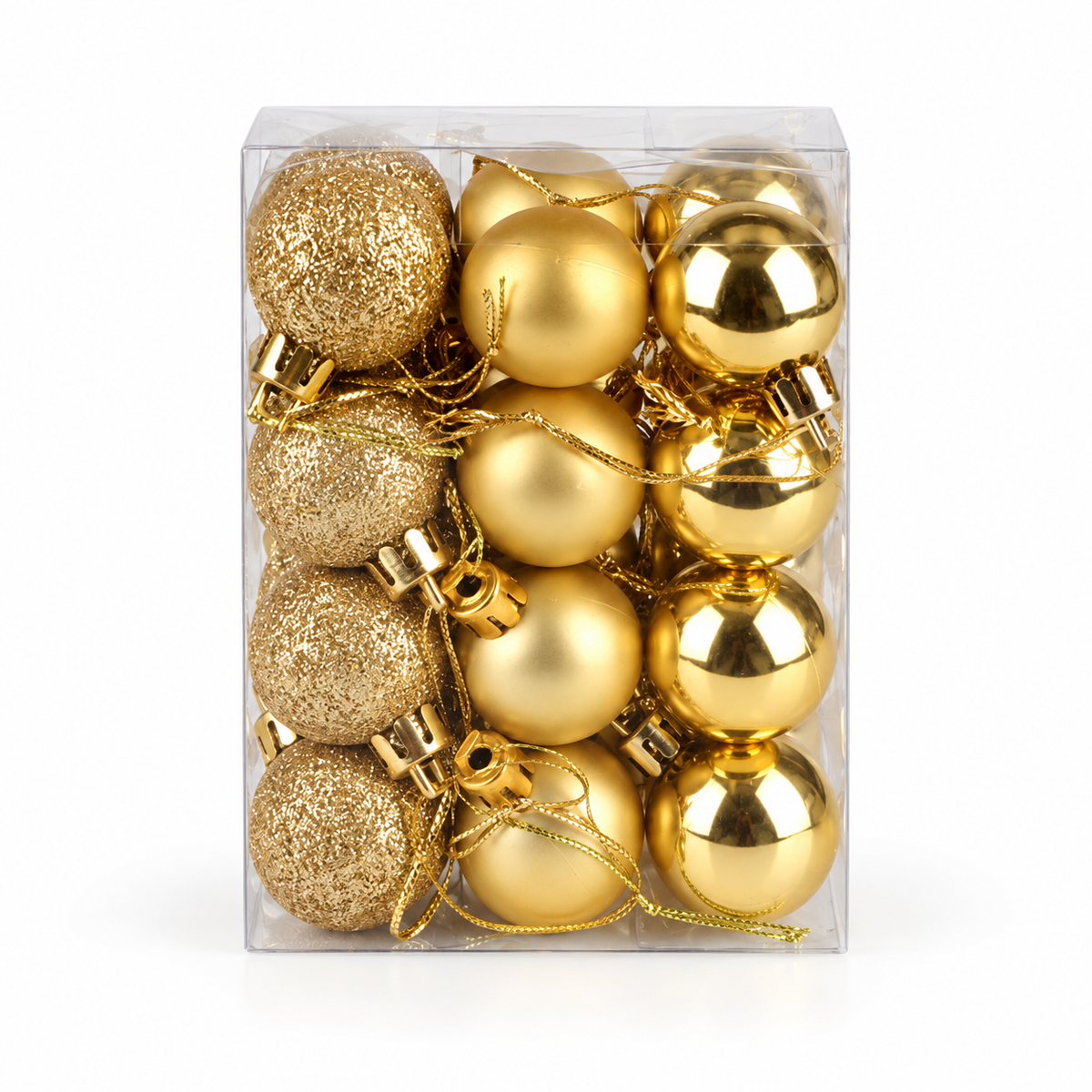 SleighSpark™ Mini Christmas Ornament Set - 24 Pieces