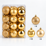 SleighSpark™ Mini Christmas Ornament Set - 24 Pieces