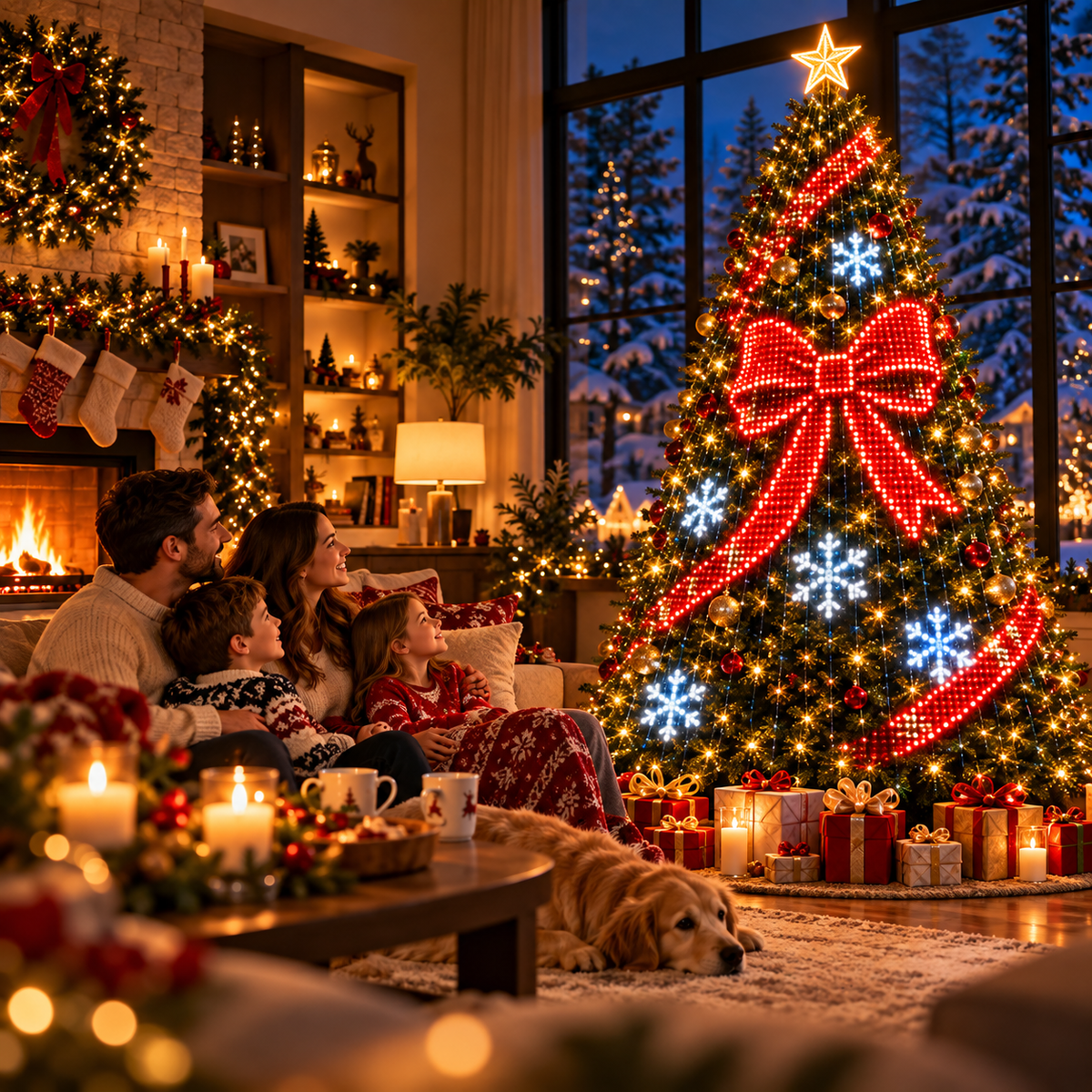 SleighGlow™ Animated Smart Christmas Tree Lights