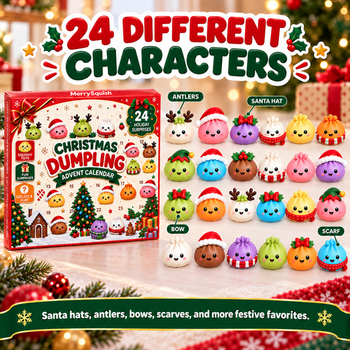 Mystery Dumplings™ Squishy Advent Calendar - 2026 Edition