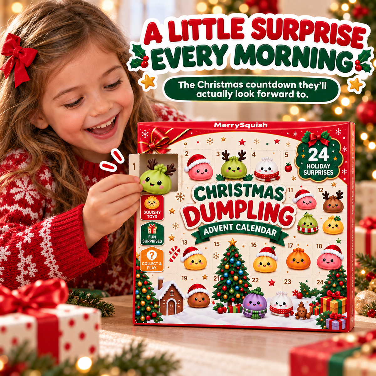 Mystery Dumplings™ Squishy Advent Calendar - 2026 Edition